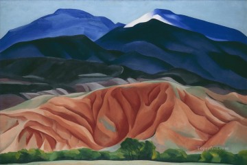 ブラック メサ 風景 ニューメキシコ ジョージア オキーフ アメリカのモダニズム 精密主義 Oil Paintings
